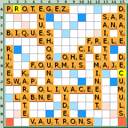 Grille de jeu