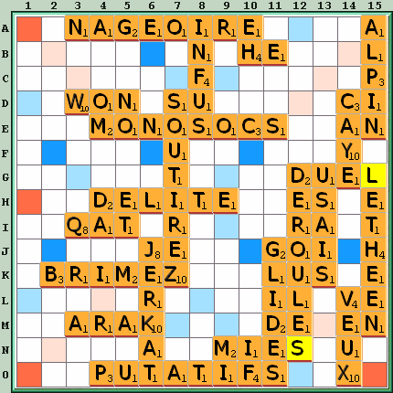 Grille de jeu
