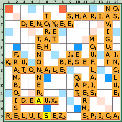 Grille de jeu
