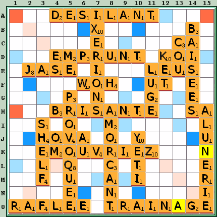 Grille de jeu