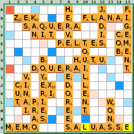 Grille de jeu