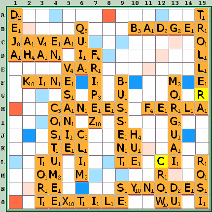 Grille de jeu