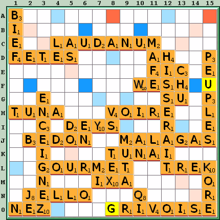 Grille de jeu
