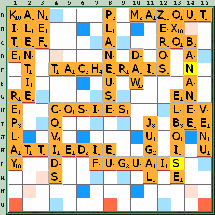 Grille de jeu