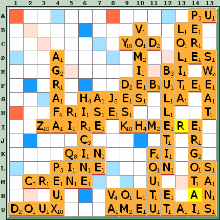 Grille de jeu