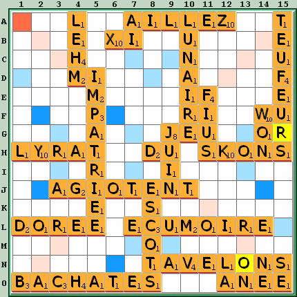 Grille de jeu