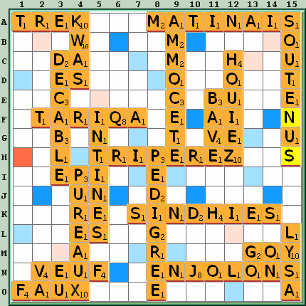 Grille de jeu