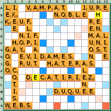 Grille de jeu