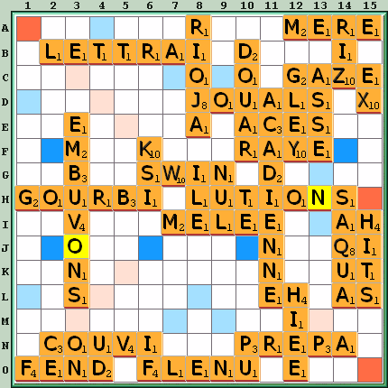 Grille de jeu