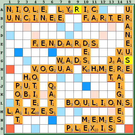 Grille de jeu
