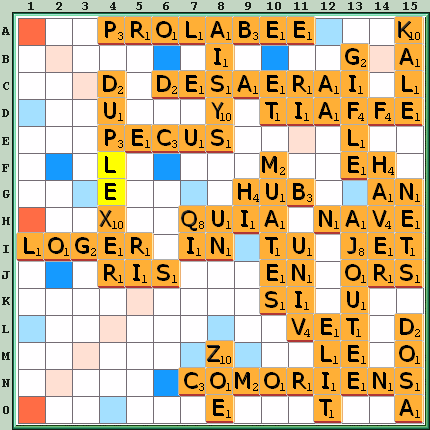 Grille de jeu
