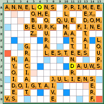 Grille de jeu