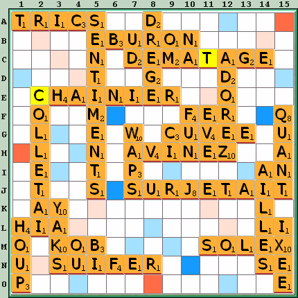 Grille de jeu