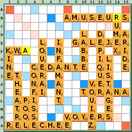 Grille de jeu