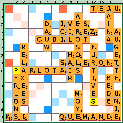 Grille de jeu