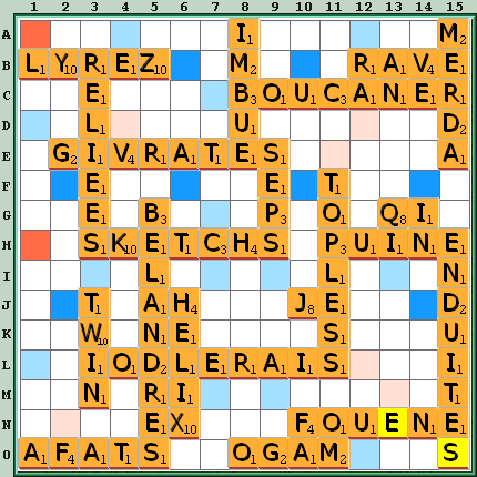Grille de jeu