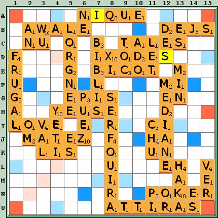 Grille de jeu