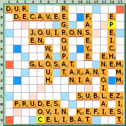 Grille de jeu