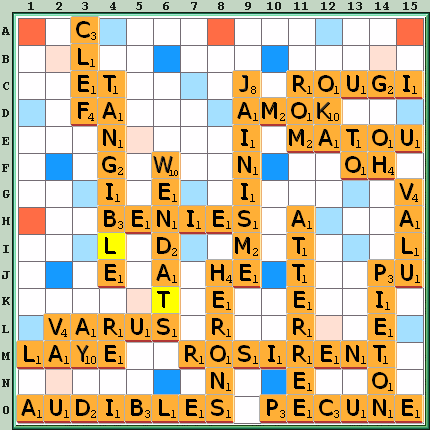 Grille de jeu