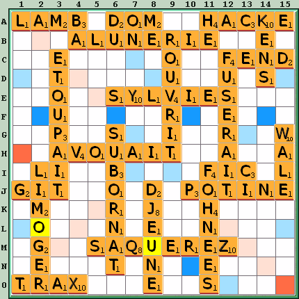 Grille de jeu