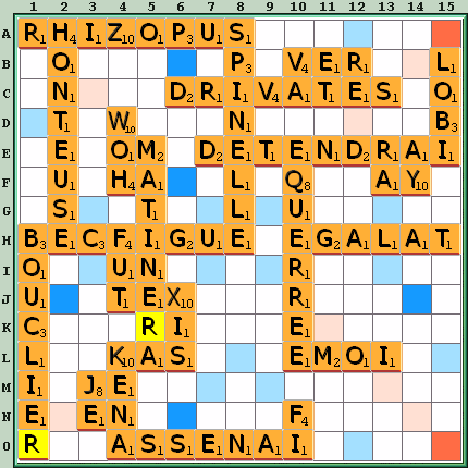 Grille de jeu