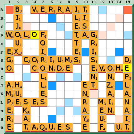 Grille de jeu