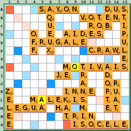 Grille de jeu