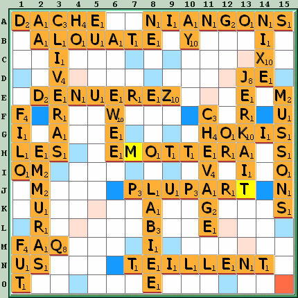 Grille de jeu