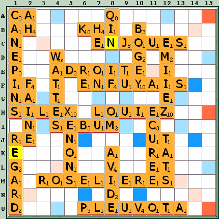 Grille de jeu