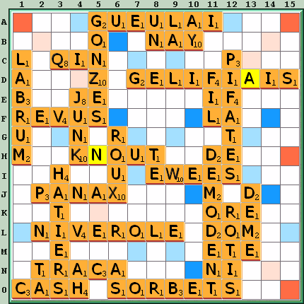 Grille de jeu