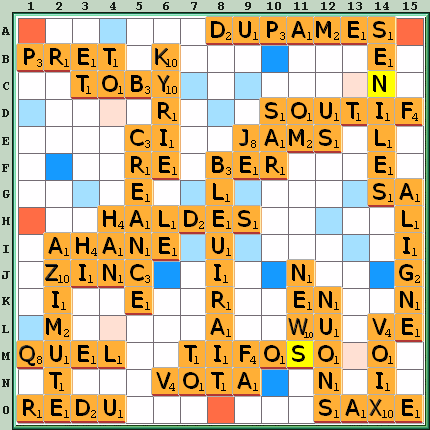 Grille de jeu