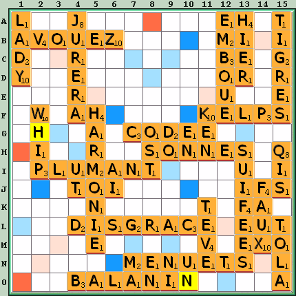 Grille de jeu