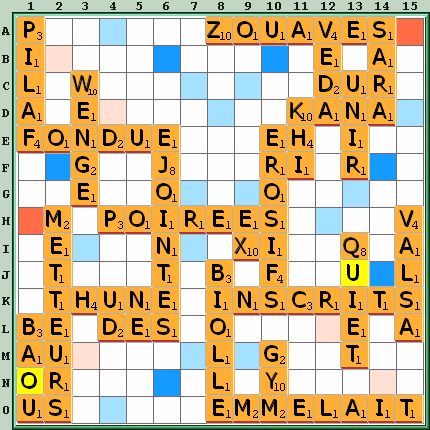 Grille de jeu