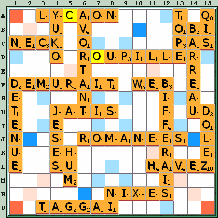 Grille de jeu