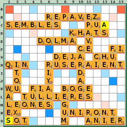 Grille de jeu