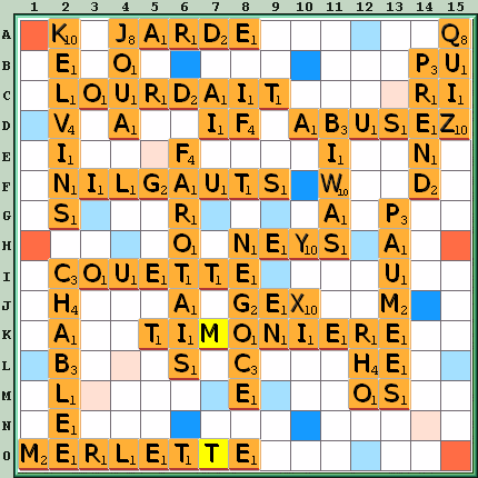 Grille de jeu