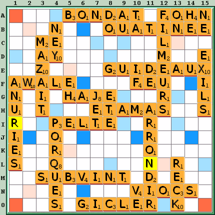 Grille de jeu