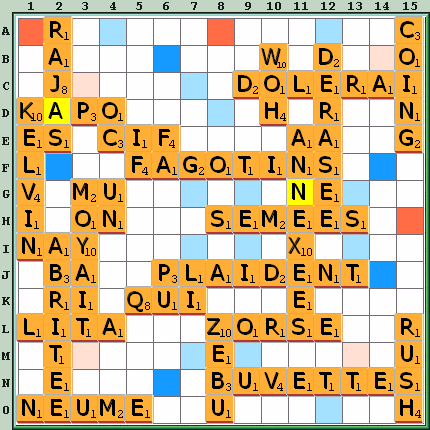 Grille de jeu