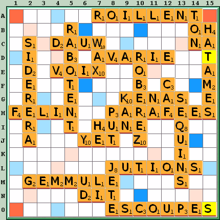 Grille de jeu