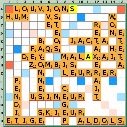 Grille de jeu