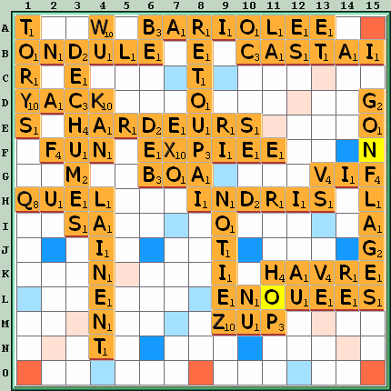 Grille de jeu