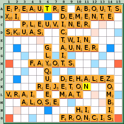 Grille de jeu