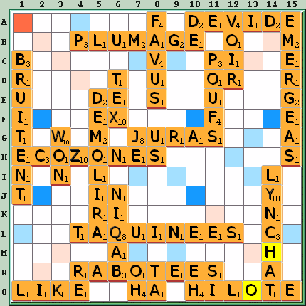Grille de jeu