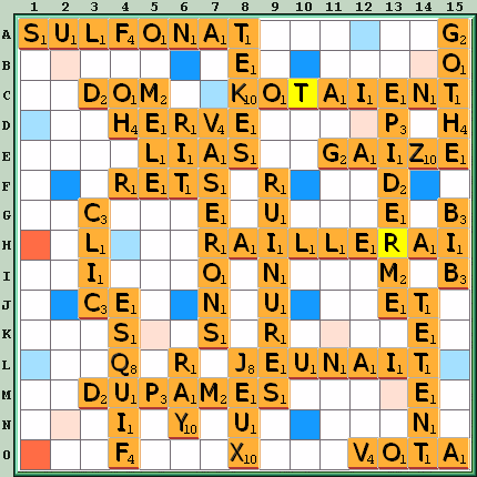 Grille de jeu