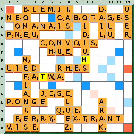 Grille de jeu