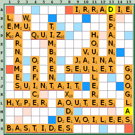 Grille de jeu