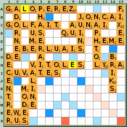 Grille de jeu