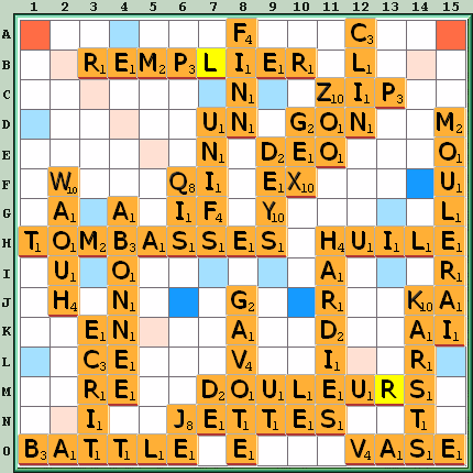 Grille de jeu