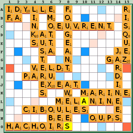 Grille de jeu