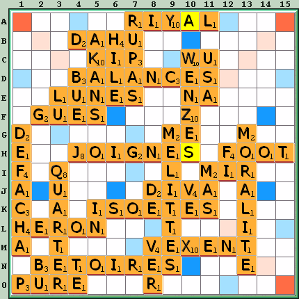 Grille de jeu